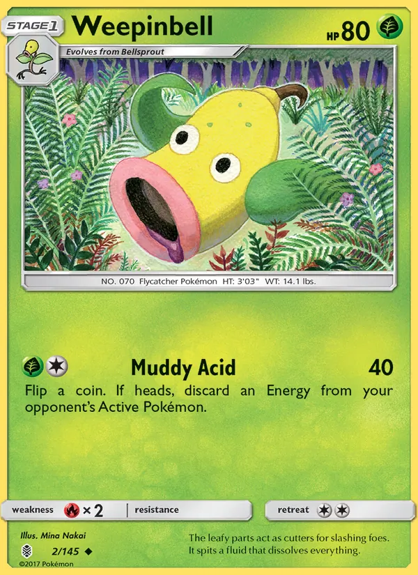 Weepinbell card