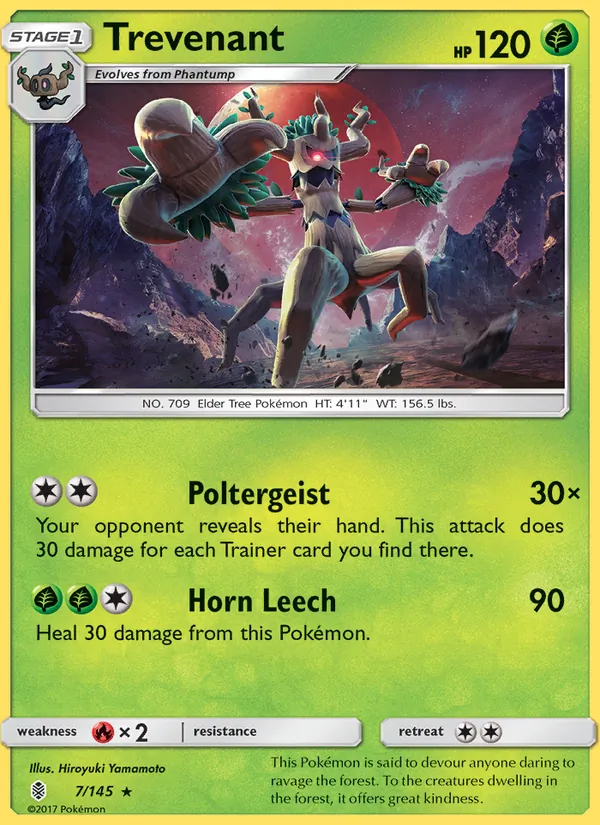 Trevenant card