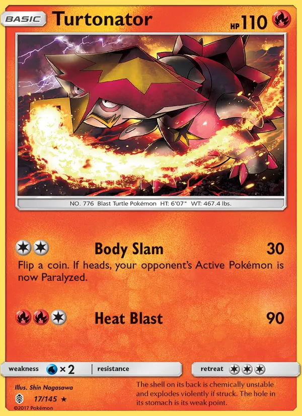 Turtonator card