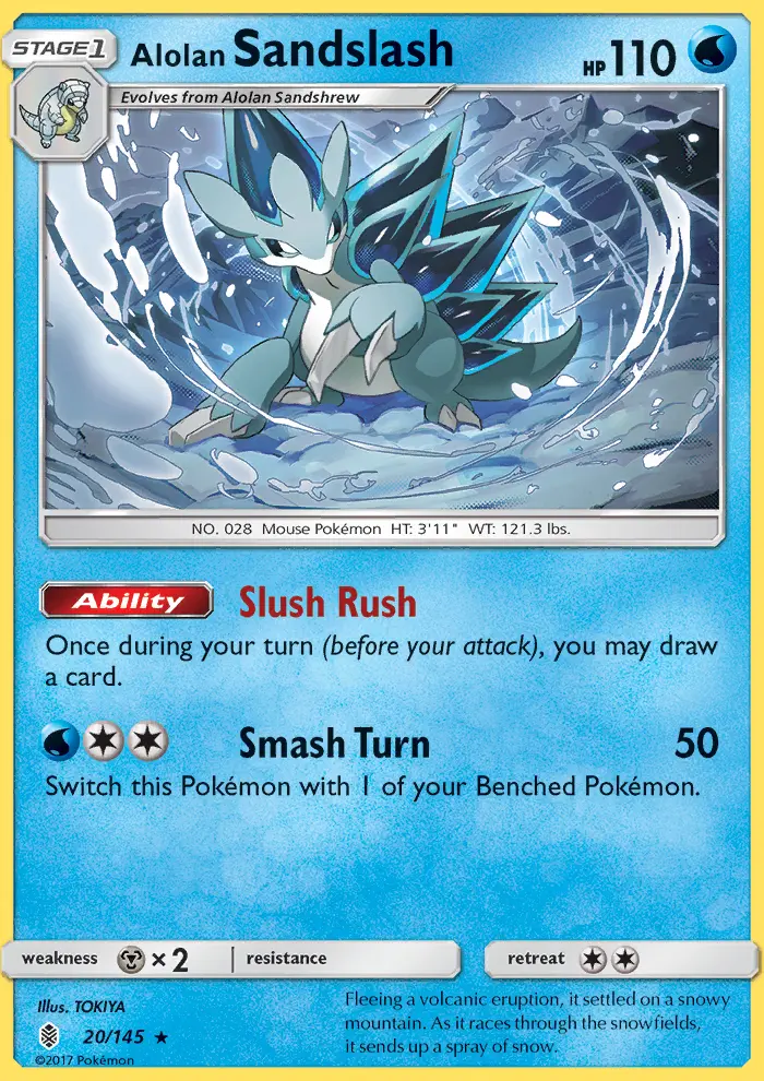 Alolan Sandslash card