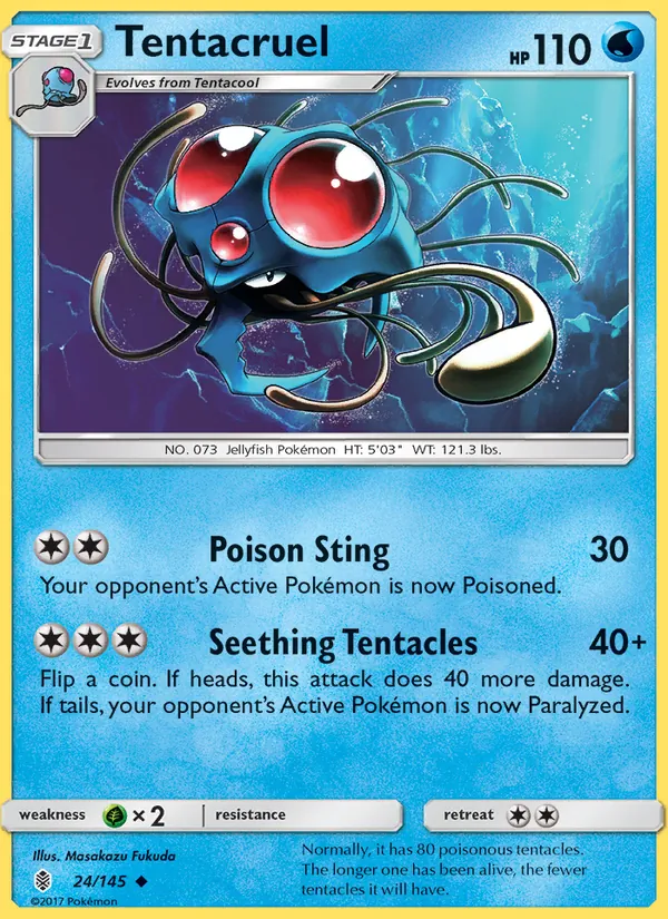 Tentacruel card