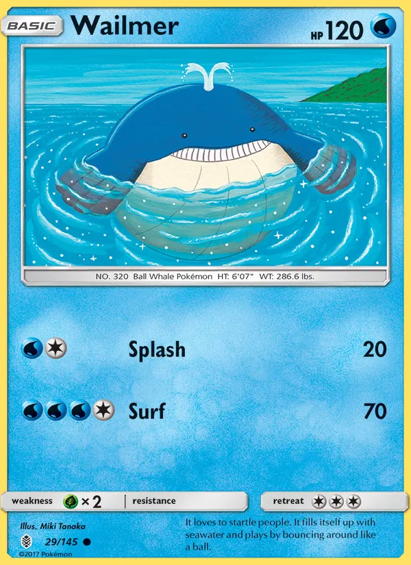 Wailmer card