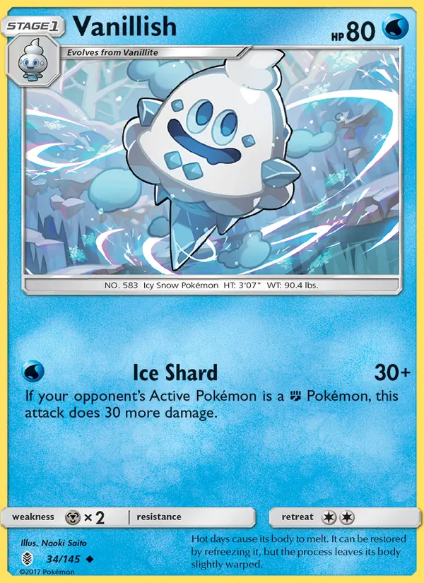 Vanillish card