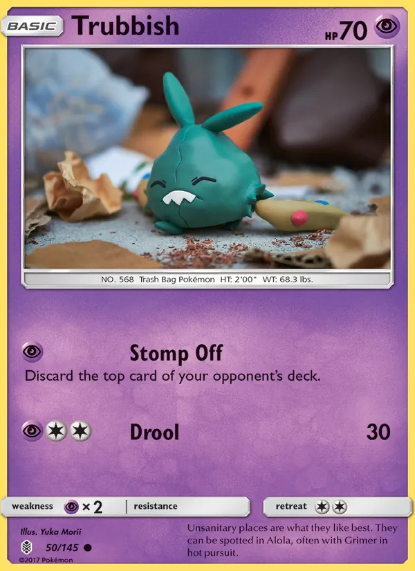 Trubbish card