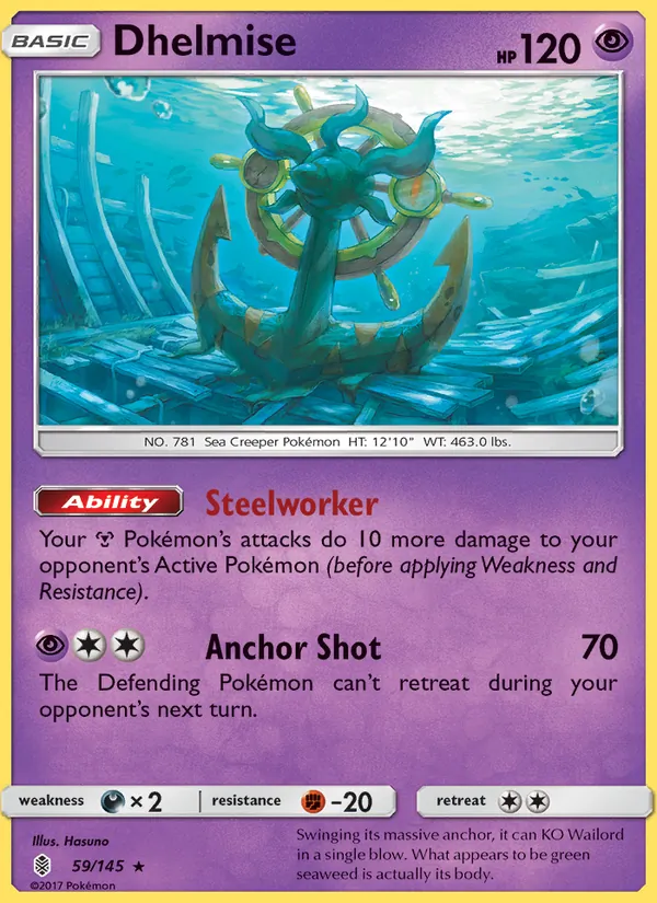 Dhelmise card