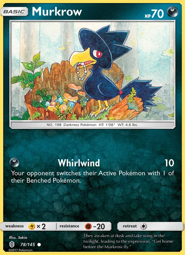 Murkrow card