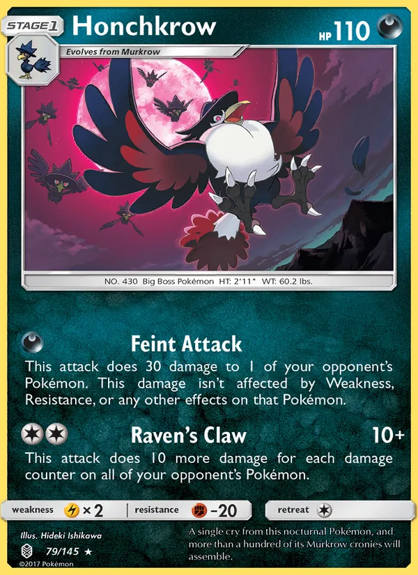 Honchkrow card