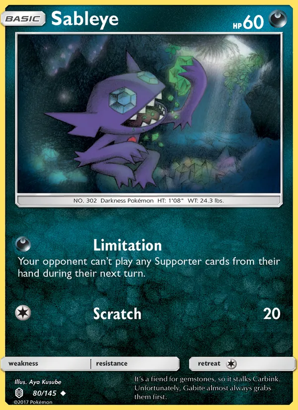Sableye card