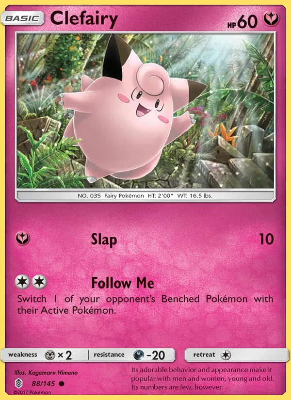 Clefairy card