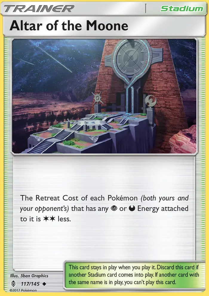 Altar of the Moone card