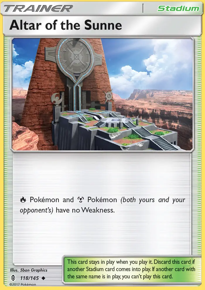Altar of the Sunne card