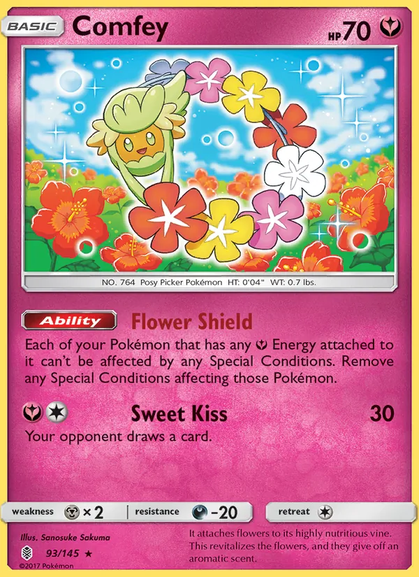 Comfey card