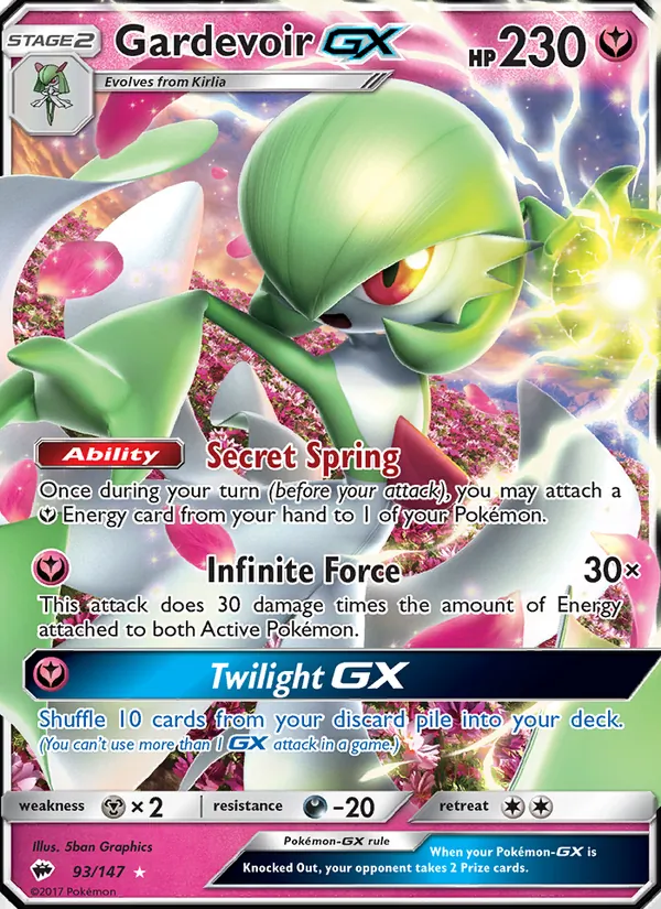 Gardevoir GX card
