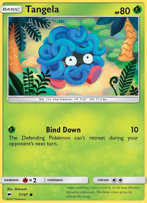 Tangela card