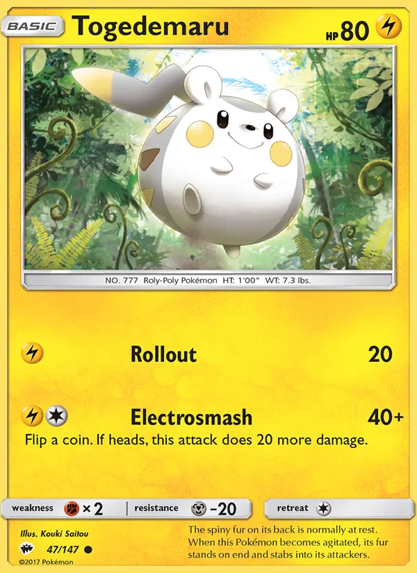Togedemaru card