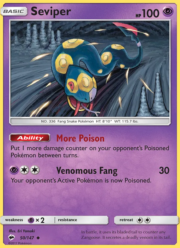 Seviper card
