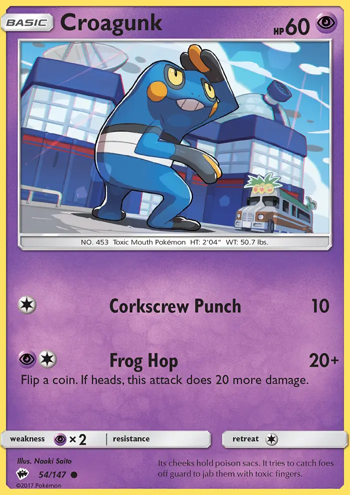 Croagunk card