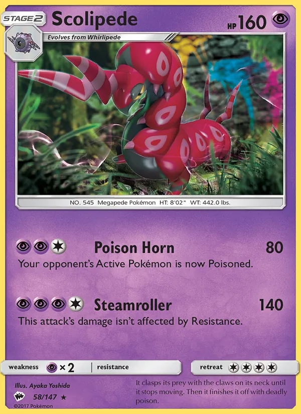 Scolipede card