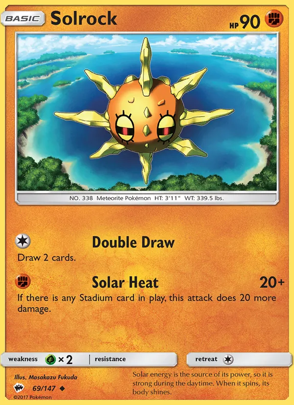 Solrock card