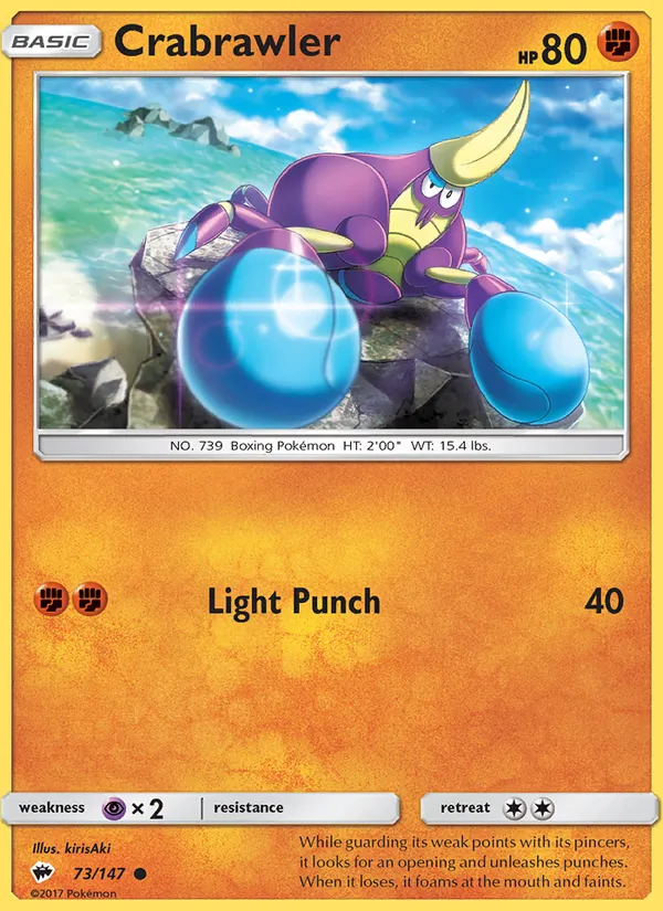 Crabrawler card