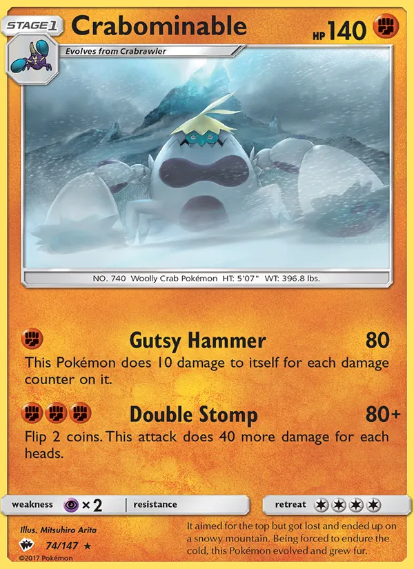 Crabominable card