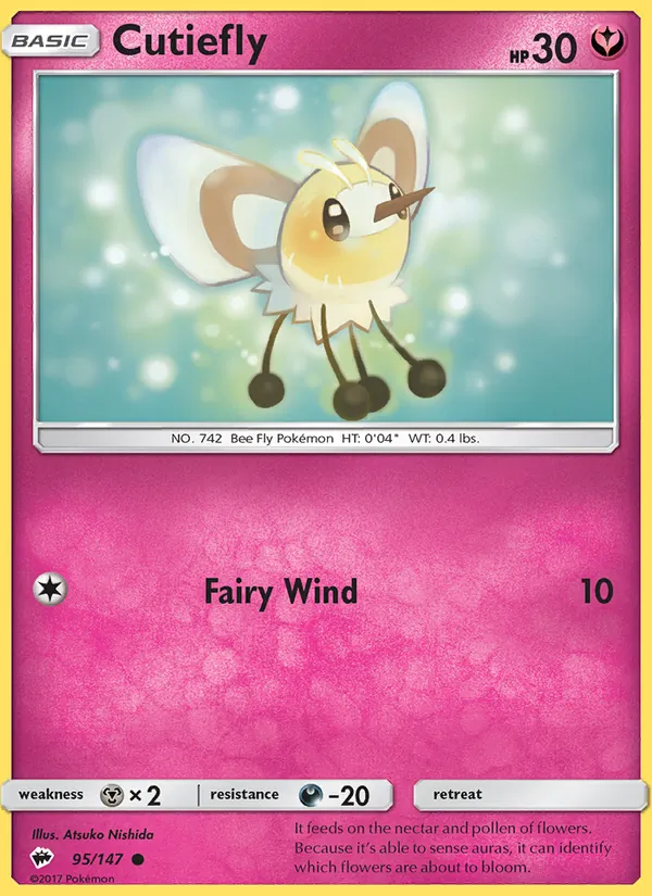 Cutiefly card