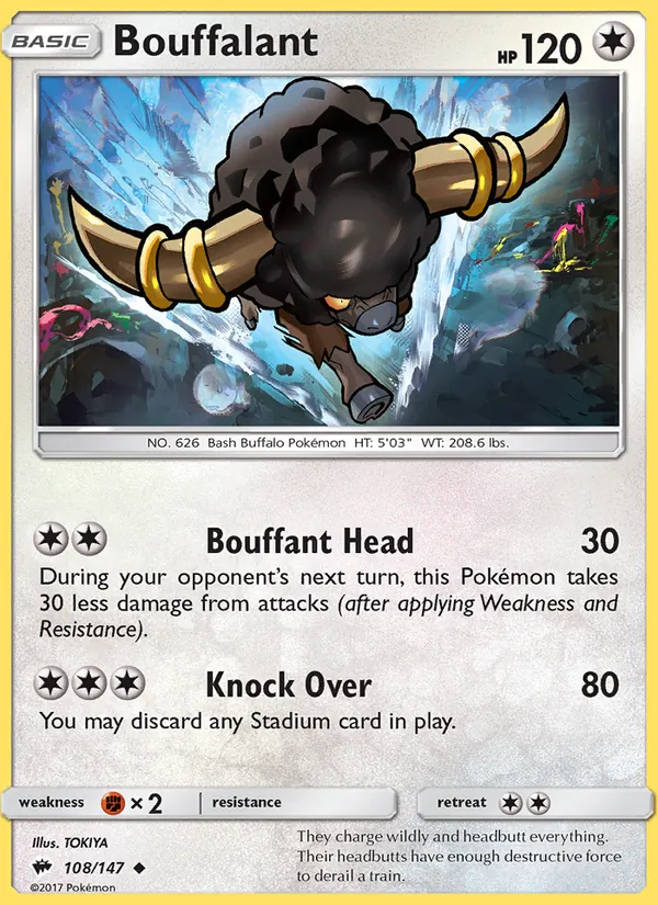 Bouffalant card