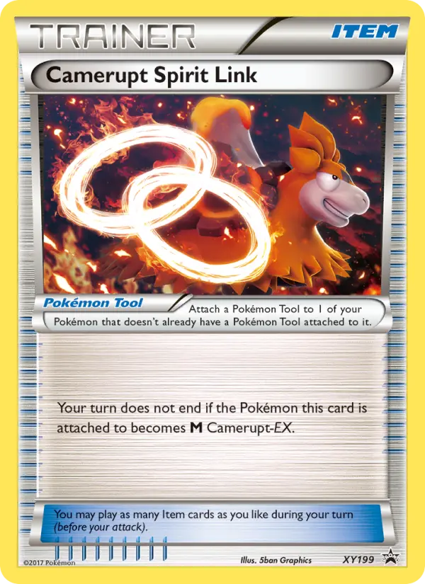 Camerupt Spirit Link card