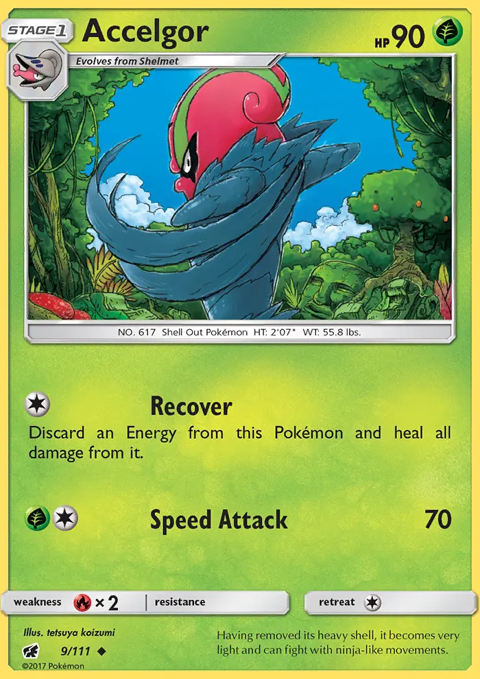 Accelgor card