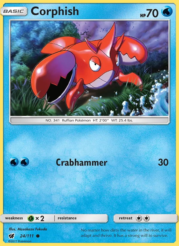 Corphish card
