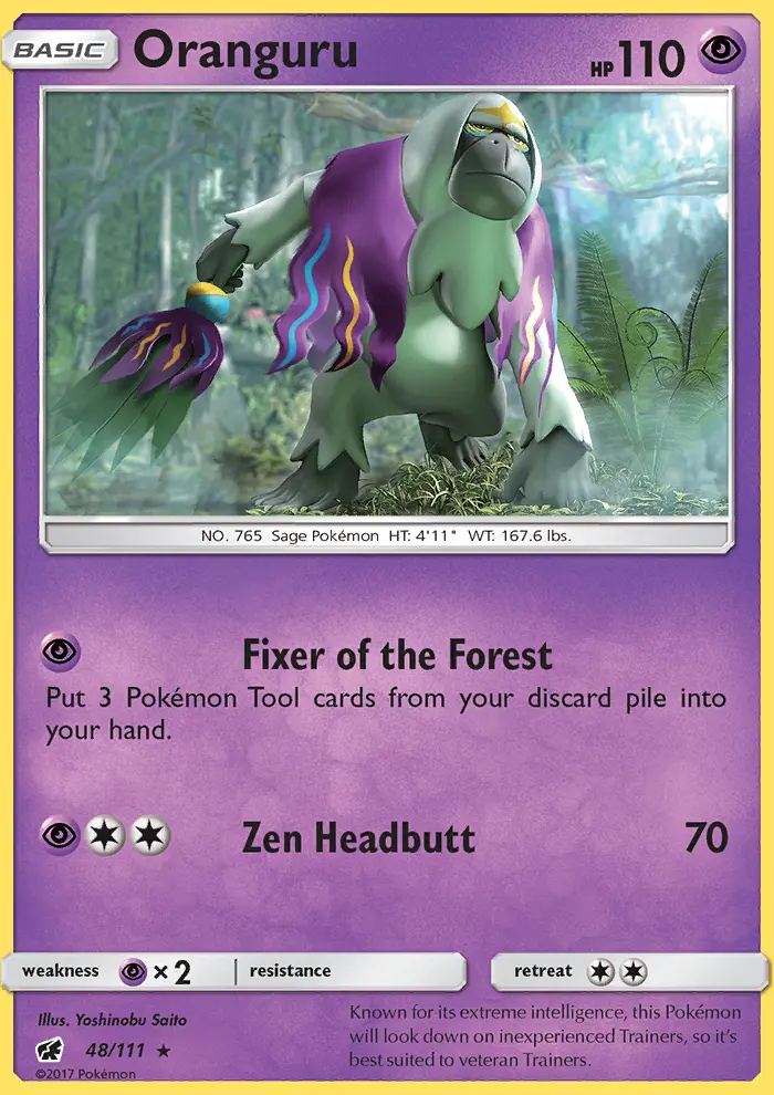 Oranguru card