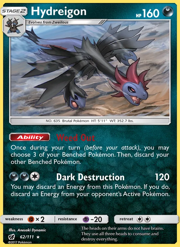 Hydreigon card