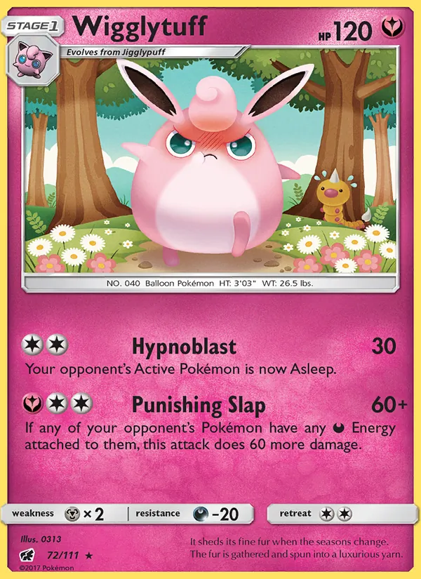 Wigglytuff card