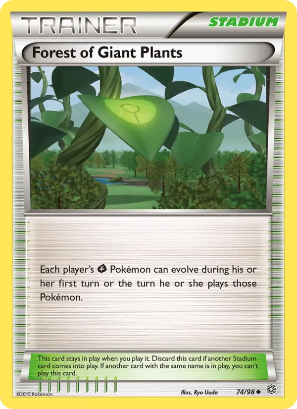 Forest of Giant Plants card