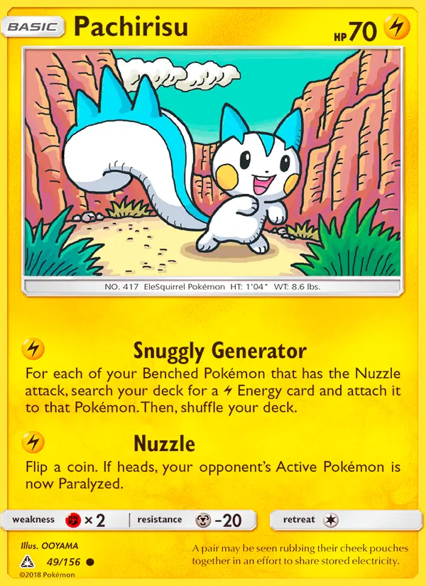 Pachirisu card