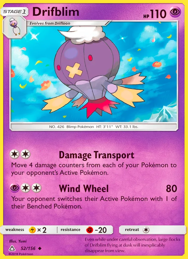 Drifblim card