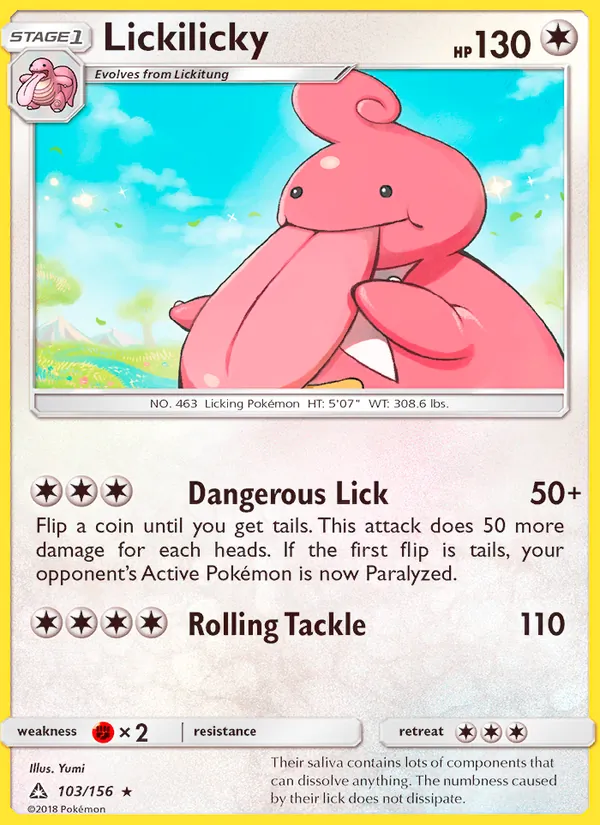 Lickilicky card