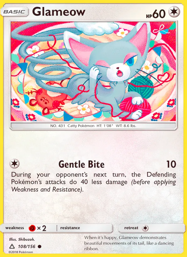 Glameow card
