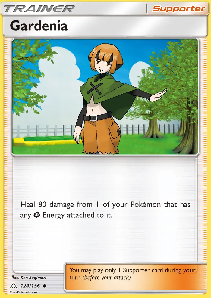 Gardenia card