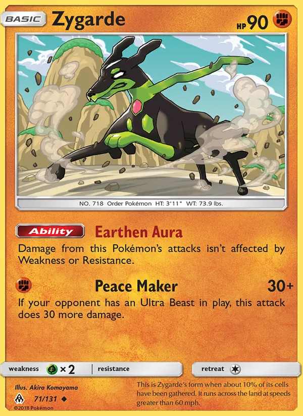 Zygarde GX card