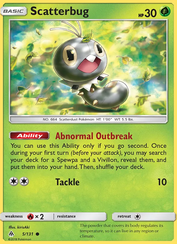 Scatterbug card