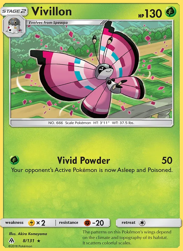 Vivillon card