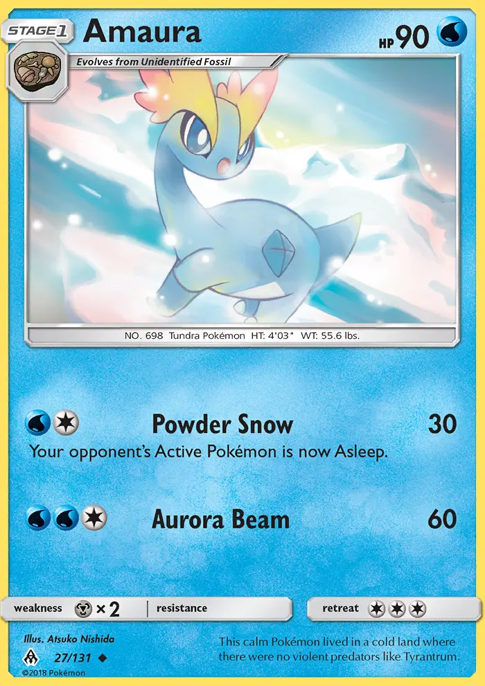 Amaura card