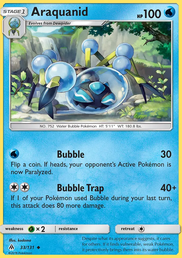 Araquanid card