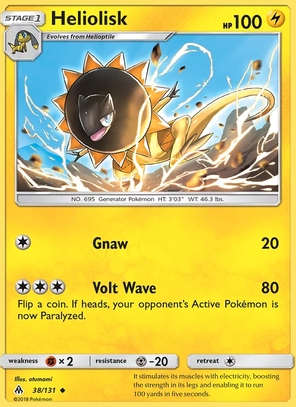 Heliolisk card