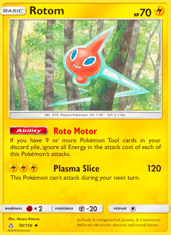 Rotom card