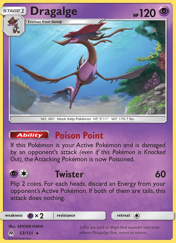 Dragalge card