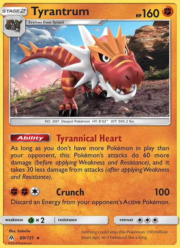 Tyrantrum card