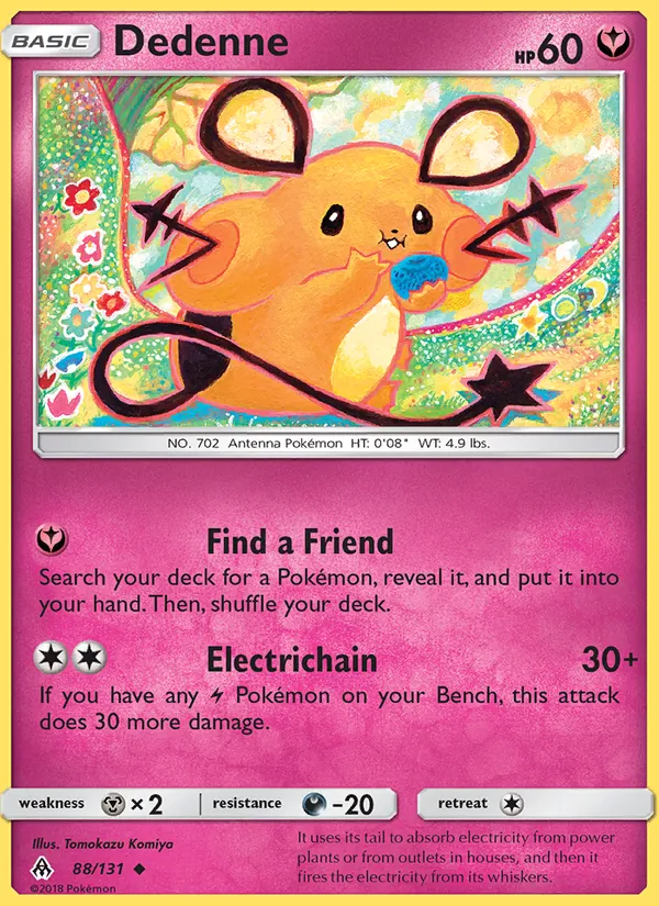 Dedenne card