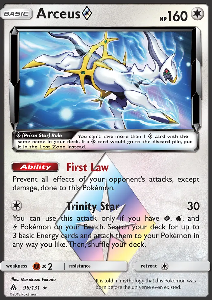 Arceus ◇ card